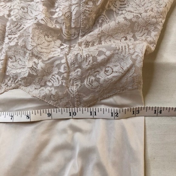 Vtg Henson Kickerknick Lacy Neglige', Nightgown, Slip Dress 1980s Movie Prop 34" - Picture 8 of 12